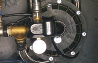 Монтаж оголовка скважины